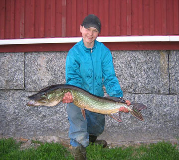 Hauki 6,3 kg, Vammala 6.5.2007. Kalastaja Kalle Ollila.